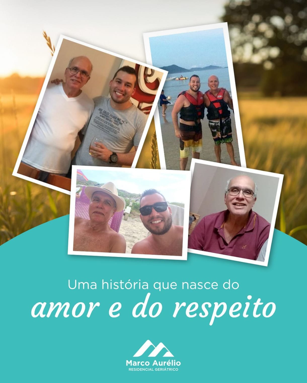 Post do Instagram - Marco Aurélio Residencial Geriátrico